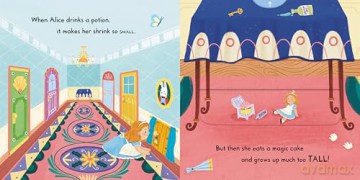Alice in Wonderland: A Push, Pull, Slide Book (Campbell First Stories, 1) - Campbell Books [KSIĄŻKA]