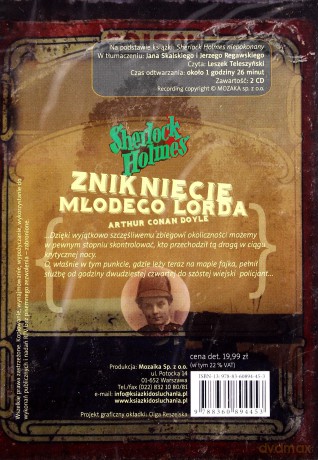 Sherlock Holmes - Zniknięcie młodego lorda - Arthur Conan Doyle [Audiobook]