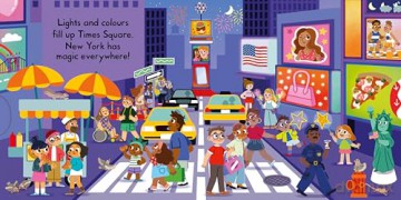 Busy New York: A Push, Pull, Slide Book - the perfect gift for little globetrotters! (Campbell Busy Books, 65) - Campbell Books [KSIĄŻKA]