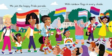 Busy Pride: A Push, Pull and Slide Book - a perfect gift for celebrations (Campbell Busy Books, 64) - Campbell Books [KSIĄŻKA]