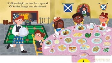 Busy Scotland: A Push, Pull, Slide Book (Campbell Busy Books, 35) - Campbell Books [KSIĄŻKA]