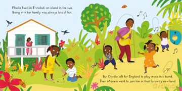 Coming to England: A Push, Pull, Slide Book Celebrating the Windrush Generation from Baroness Floella Benjamin - Baroness Floella Benjamin [KSIĄŻKA]