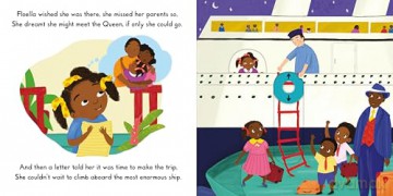 Coming to England: A Push, Pull, Slide Book Celebrating the Windrush Generation from Baroness Floella Benjamin - Baroness Floella Benjamin [KSIĄŻKA]