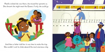 Coming to England: A Push, Pull, Slide Book Celebrating the Windrush Generation from Baroness Floella Benjamin - Baroness Floella Benjamin [KSIĄŻKA]
