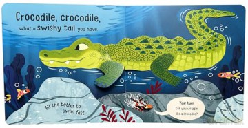 Crocodile, Crocodile, What Sharp Teeth You Have!: With Five Fun Pop-ups! (Peep and Pop, 3) - Campbell Books [KSIĄŻKA]