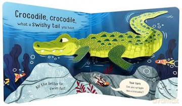 Crocodile, Crocodile, What Sharp Teeth You Have!: With Five Fun Pop-ups! (Peep and Pop, 3) - Campbell Books [KSIĄŻKA]