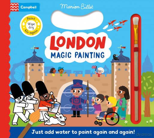London Magic Painting: Just add water for mess-free fun! (Campbell London, 26) - Campbell Books [KSIĄŻKA]