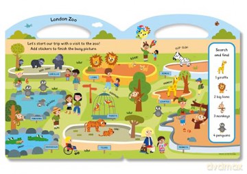 My First Search and Find London Sticker Book (Campbell London, 28) - Campbell Books [KSIĄŻKA]
