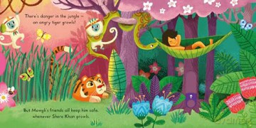 The Jungle Book: A Push, Pull, Slide Book (Campbell First Stories) - Campbell Books [KSIĄŻKA]