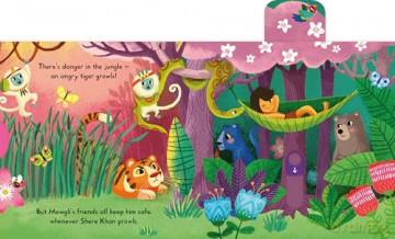 The Jungle Book: A Push, Pull, Slide Book (Campbell First Stories) - Campbell Books [KSIĄŻKA]