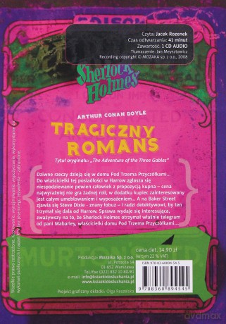 Sherlock Holmes. Tragiczny romans - Arthur Conan Doyle [Audiobook]