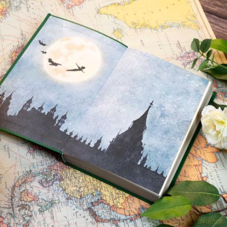 Peter Pan (Word Cloud Classics) - J. M. Barrie [KSIĄŻKA]