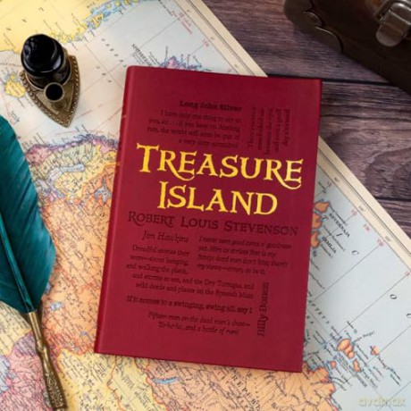 Treasure Island (Word Cloud Classics) - Robert Louis Stevenson [KSIĄŻKA]