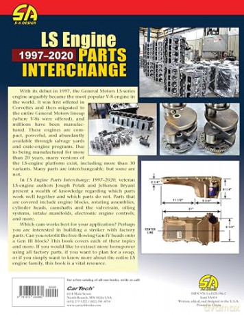 LS Engine Parts Interchange 1997-2020: 1997-present - Joseph Potak [KSIĄŻKA]