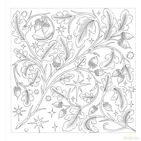 Starcana: Green Magic: A Coloring Book of Botanical Enchantment - Ash Miyagawa [KSIĄŻKA]