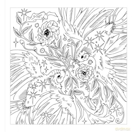 Starcana: Green Magic: A Coloring Book of Botanical Enchantment - Ash Miyagawa [KSIĄŻKA]