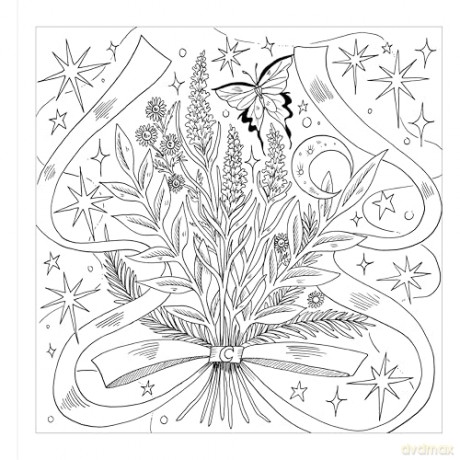 Starcana: Green Magic: A Coloring Book of Botanical Enchantment - Ash Miyagawa [KSIĄŻKA]