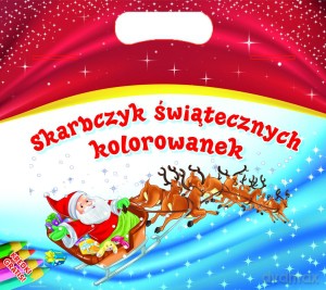 Skarbczyk świątecznych kolorowanek [KSIĄŻKA]