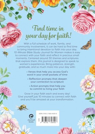 10-Minute Bible Study Journal for Women: Make the Most of Your Scripture Study - Chanté Griffin [KSIĄŻKA]