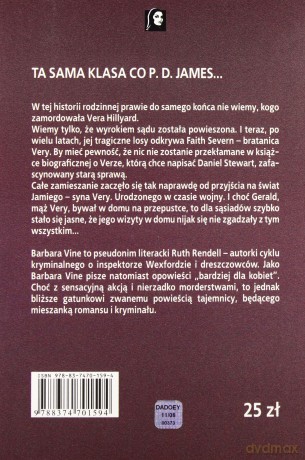 Skazana na pamięć - Barbara Vine [KSIĄŻKA]