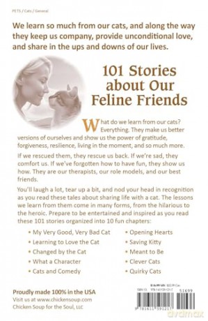Chicken Soup for the Soul: What I Learned from My Cat: 101 Tales of Our Favorite Felines - Amy Newmark [KSIĄŻKA]