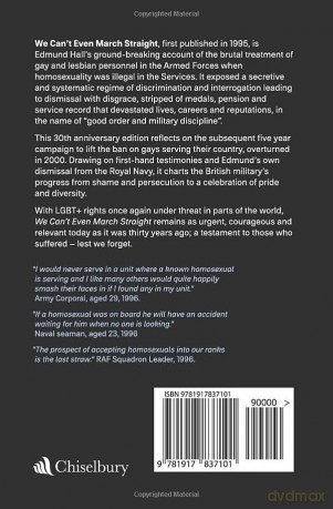 We Can't Even March Straight: Homosexuality in the British Armed Forces - Edmund Hall [KSIĄŻKA]