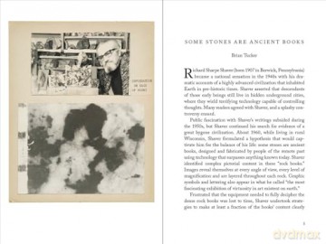 Richard Sharpe Shaver: Some Stones Are Ancient Books - Christine Burgin [KSIĄŻKA]