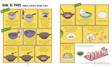 Buddha Jumps Over the Wall, and Other Curiously Named Classic Chinese Dishes: Graphic Cookbook + 28 Recipes - Ying Chang Compestine [KSIĄŻKA]