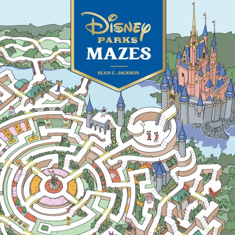 Disney Parks Mazes: Activity Book - Sean C. Jackson [KSIĄŻKA]