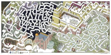 Disney Parks Mazes: Activity Book - Sean C. Jackson [KSIĄŻKA]