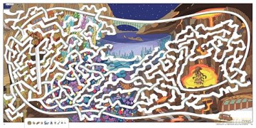 Disney Parks Mazes: Activity Book - Sean C. Jackson [KSIĄŻKA]