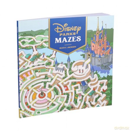 Disney Parks Mazes: Activity Book - Sean C. Jackson [KSIĄŻKA]