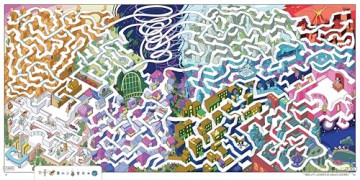 Disney Parks Mazes: Activity Book - Sean C. Jackson [KSIĄŻKA]