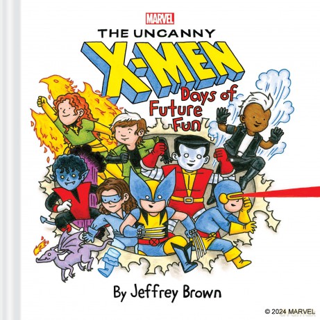 Marvel The Uncanny X-Men: Days of Future Fun - Jeffrey Brown [KSIĄŻKA]
