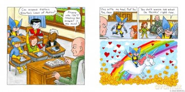 Marvel The Uncanny X-Men: Days of Future Fun - Jeffrey Brown [KSIĄŻKA]