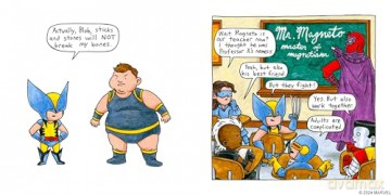 Marvel The Uncanny X-Men: Days of Future Fun - Jeffrey Brown [KSIĄŻKA]