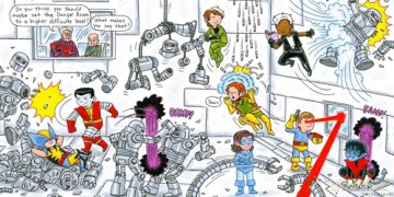 Marvel The Uncanny X-Men: Days of Future Fun - Jeffrey Brown [KSIĄŻKA]