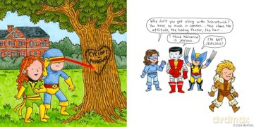 Marvel The Uncanny X-Men: Days of Future Fun - Jeffrey Brown [KSIĄŻKA]
