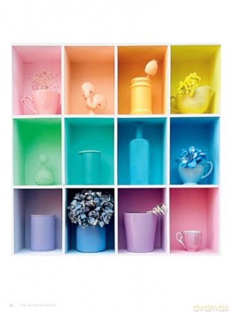 The Rainbow Home: Over 200 Ideas and Tips for Adding Color to Your Home - Laura Perryman [KSIĄŻKA]