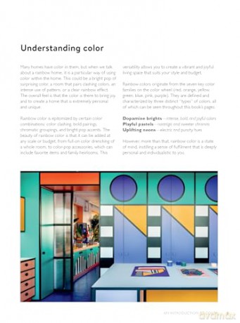 The Rainbow Home: Over 200 Ideas and Tips for Adding Color to Your Home - Laura Perryman [KSIĄŻKA]