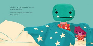Tiny T. Rex and the First-Day Oopsies: A Back-to-School Book - Jonathan Stutzman [KSIĄŻKA]