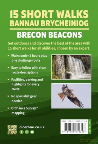 15 Short Walks in Bannau Brycheiniog - Brecon Beacons (Cicerone Guides) - Andy Davies [KSIĄŻKA]