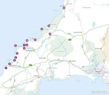 15 Short Walks in Cornwall - Newquay and the North Coast (Cicerone Guides) - Phil Turner [KSIĄŻKA]