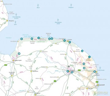 15 Short Walks in Norfolk - Broads and Coast (Cicerone Guides) - Laurence Mitchell [KSIĄŻKA]