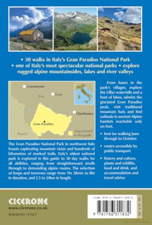 Walking Gran Paradiso National Park: 30 day walks in the Aosta Valley and Piedmont (Cicerone Guides) - Gillian Price [KSIĄŻKA]