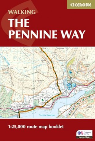 Walking the Pennine Way: (Includes separate OS 1:25K map booklet) NATIONAL TRAIL - From Edale to Kirk Yetholm (Cicerone Guides) - Paddy Dillon [KSIĄŻKA]