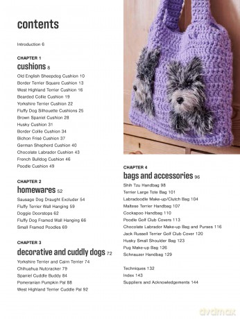 Crocheted Dogs: 35 projects to make: Cute canine patterns for cushions, bags, accessories and more (Barbara Donovan's craft books) - Barbara Donovan [KSIĄŻKA]