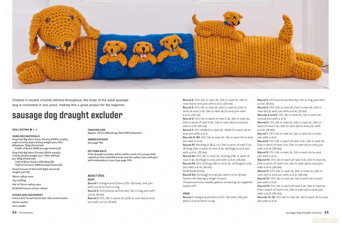 Crocheted Dogs: 35 projects to make: Cute canine patterns for cushions, bags, accessories and more (Barbara Donovan's craft books) - Barbara Donovan [KSIĄŻKA]