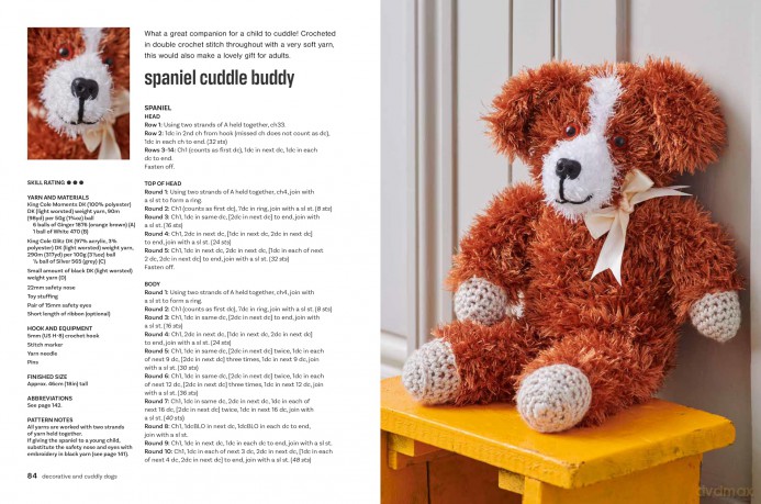 Crocheted Dogs: 35 projects to make: Cute canine patterns for cushions, bags, accessories and more (Barbara Donovan's craft books) - Barbara Donovan [KSIĄŻKA]
