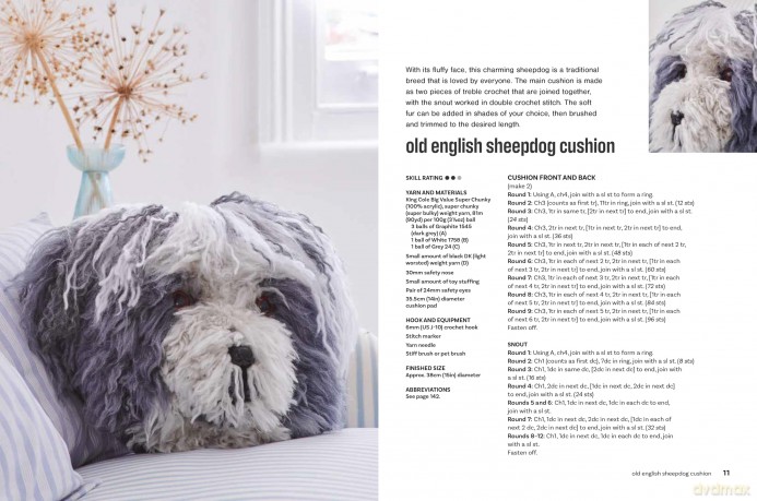 Crocheted Dogs: 35 projects to make: Cute canine patterns for cushions, bags, accessories and more (Barbara Donovan's craft books) - Barbara Donovan [KSIĄŻKA]